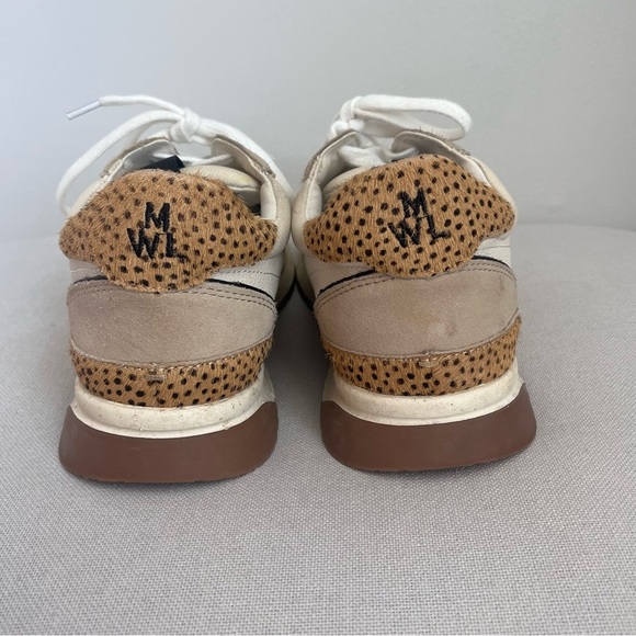 Women’s Madewell Tennis Shoes Size 8 Cheetah Print - Picture 7 of 14